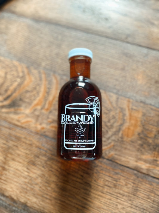 Brandy Barrel Aged Maple Syrup