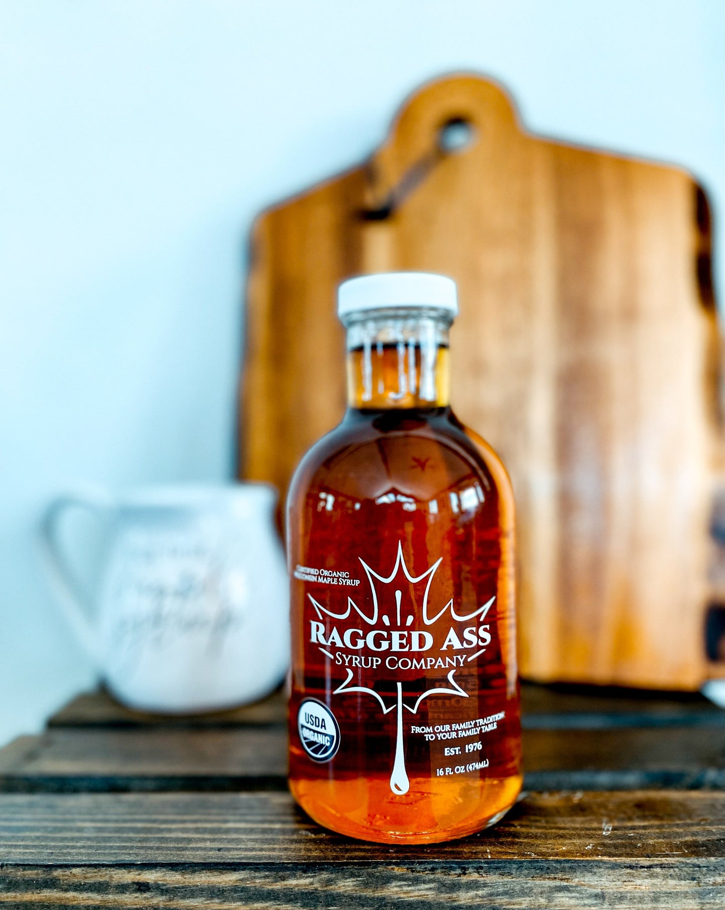 16oz Maple Syrup, USDA Certified Organic